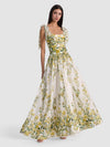 VESTITO LUNGO SVASATO HAVEN-ALICE + OLIVIA