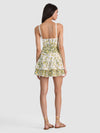 MEREDITH SWEETHEART MINI DRESS-FRESH AIR BUTTER-ALICE + OLIVIA