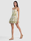 MEREDITH SWEETHEART MINI DRESS-FRESH AIR BUTTER-ALICE + OLIVIA