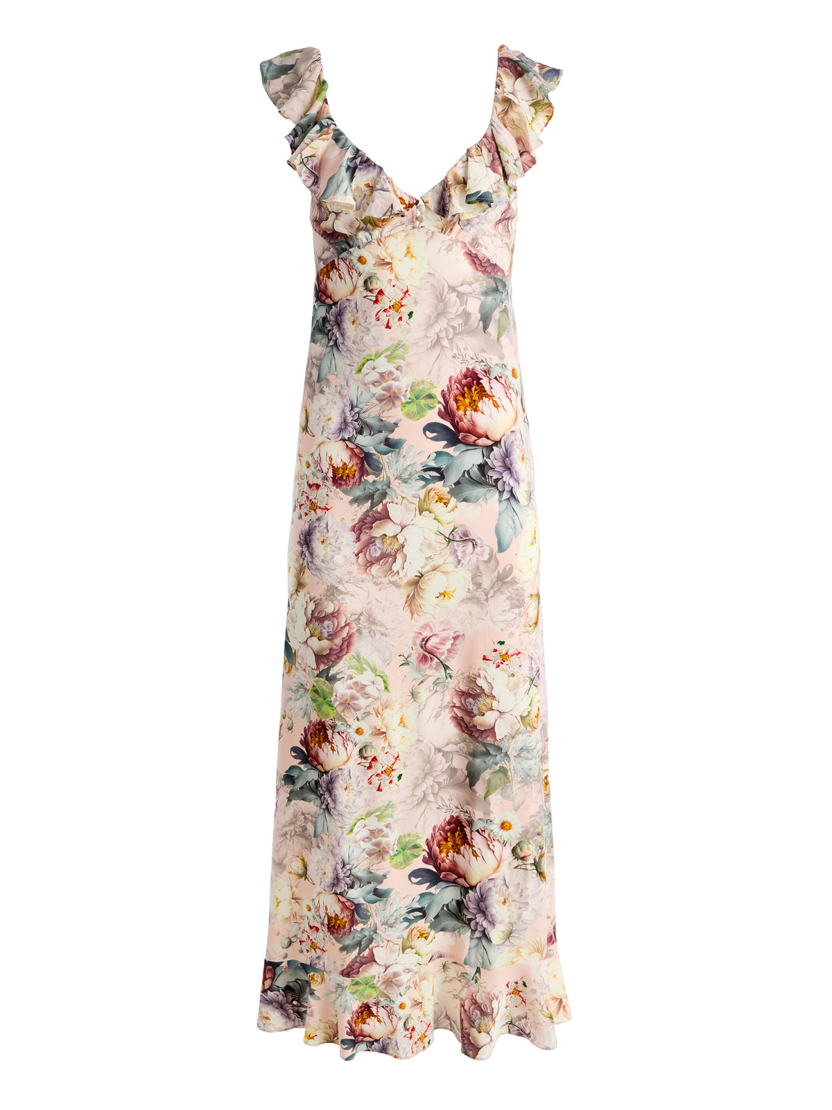 GEMMA MIDI DRESS - SWEET PEONY