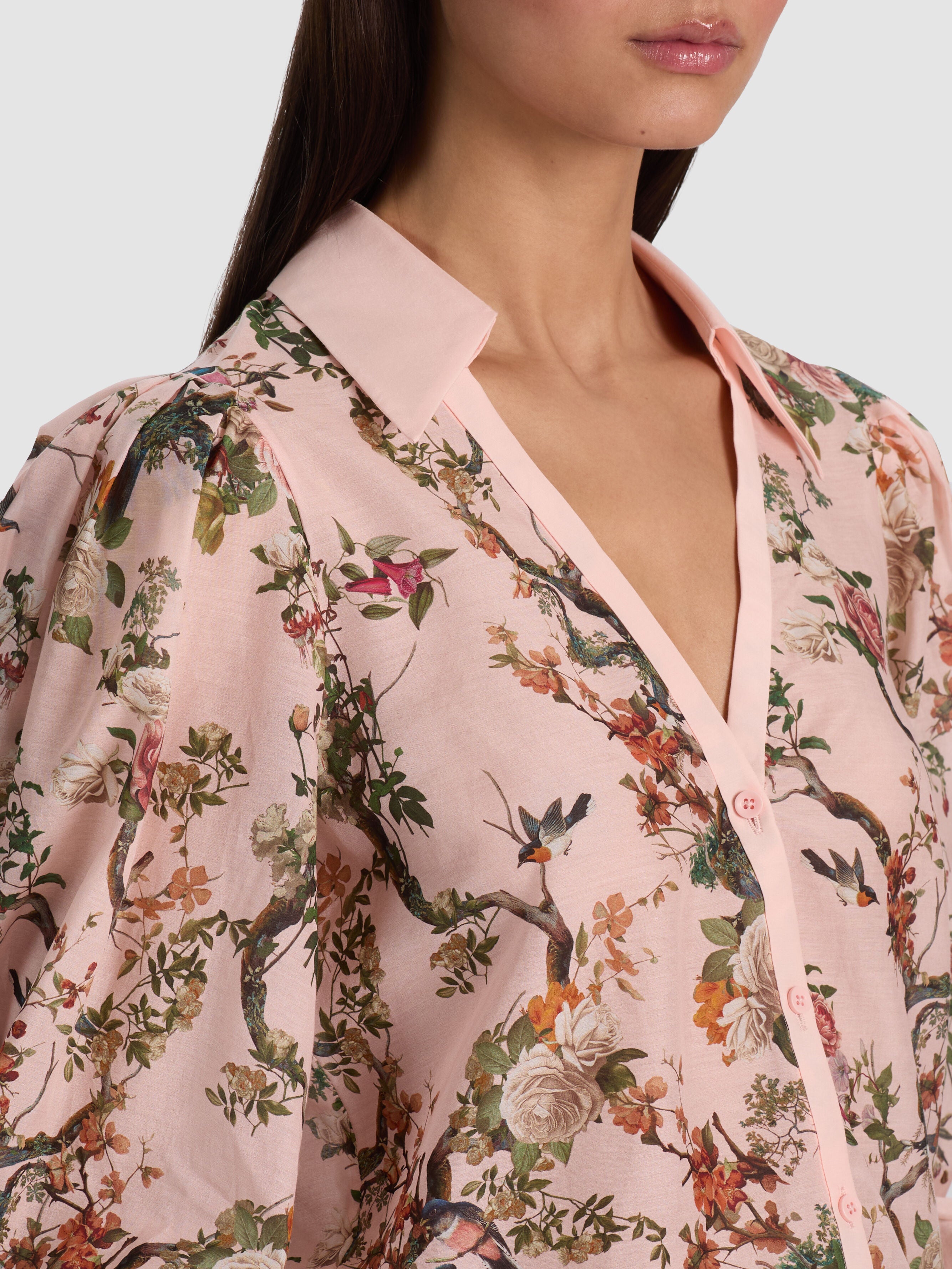 CAMICIA CHARIS CON BOTTONI-ALICE + OLIVIA