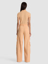 OLYMPIA CARGO PANT-LIGHT PEACH-ALICE + OLIVIA