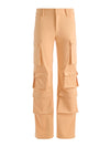 OLYMPIA CARGO PANT-LIGHT PEACH-ALICE + OLIVIA