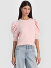 TYLER PUFF SLEEVE TOP-ENGLISH ROSE-ALICE + OLIVIA