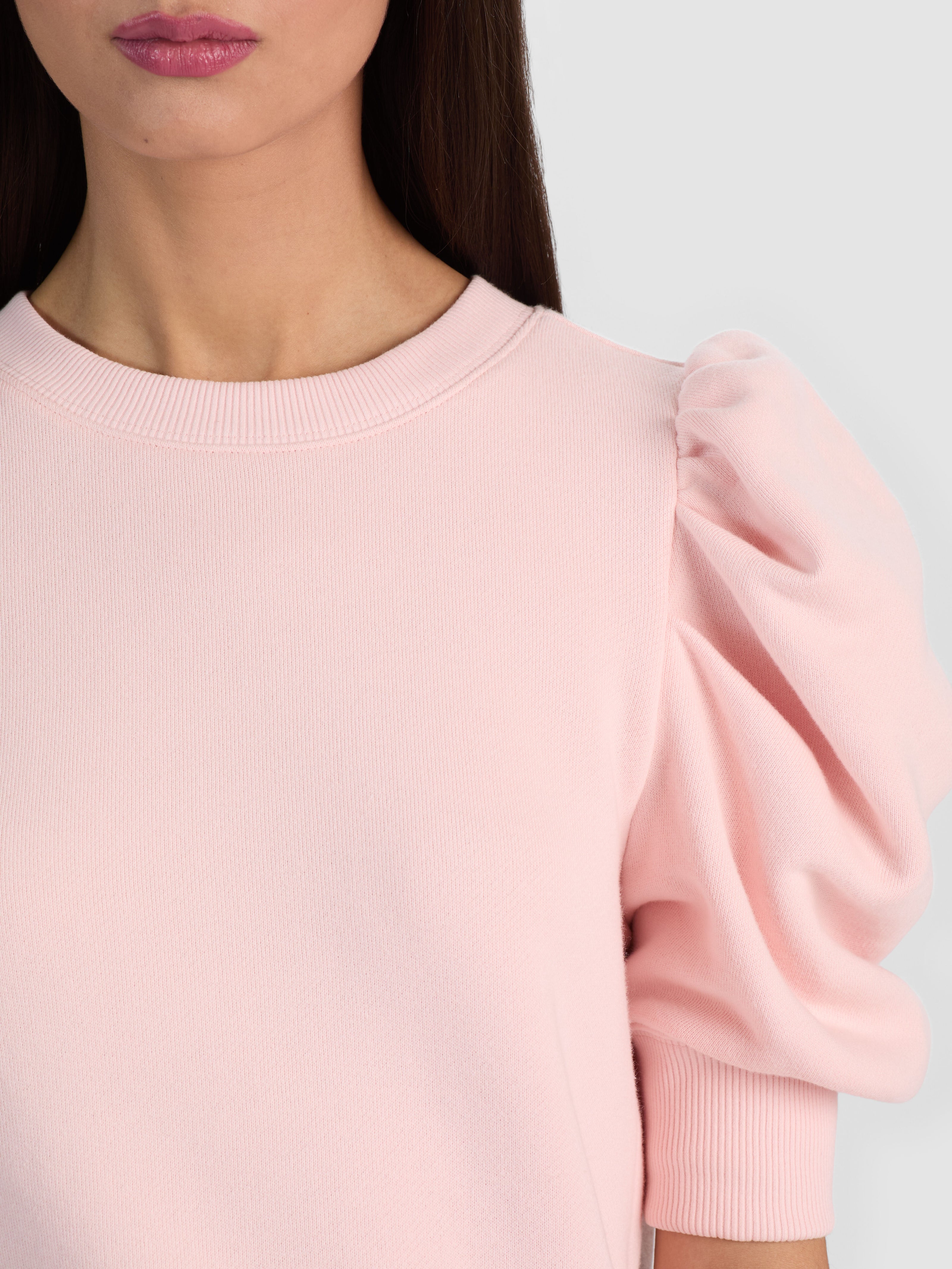 TYLER PUFF SLEEVE TOP-ENGLISH ROSE-ALICE + OLIVIA