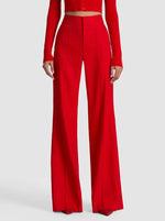 PANTALON LARGE DYLAN - PIMENT ROUGE