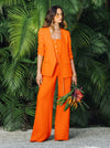 STU BAGGY PANT-ORANGE PEEL-ALICE + OLIVIA