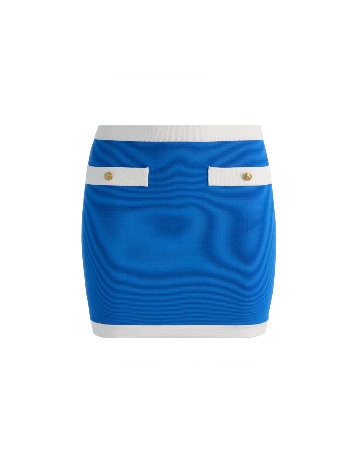 KIPP MINI SKIRT - BLUE IRIS/SOFT WHITE