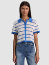 CARDIGAN POLO RANDALL POINTELLE-ALICE + OLIVIA