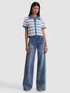 CARDIGAN POLO RANDALL POINTELLE-ALICE + OLIVIA