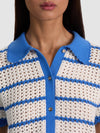 CARDIGAN POLO RANDALL POINTELLE-ALICE + OLIVIA