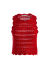 Canotta AMITY all'uncinetto-ALICE + OLIVIA