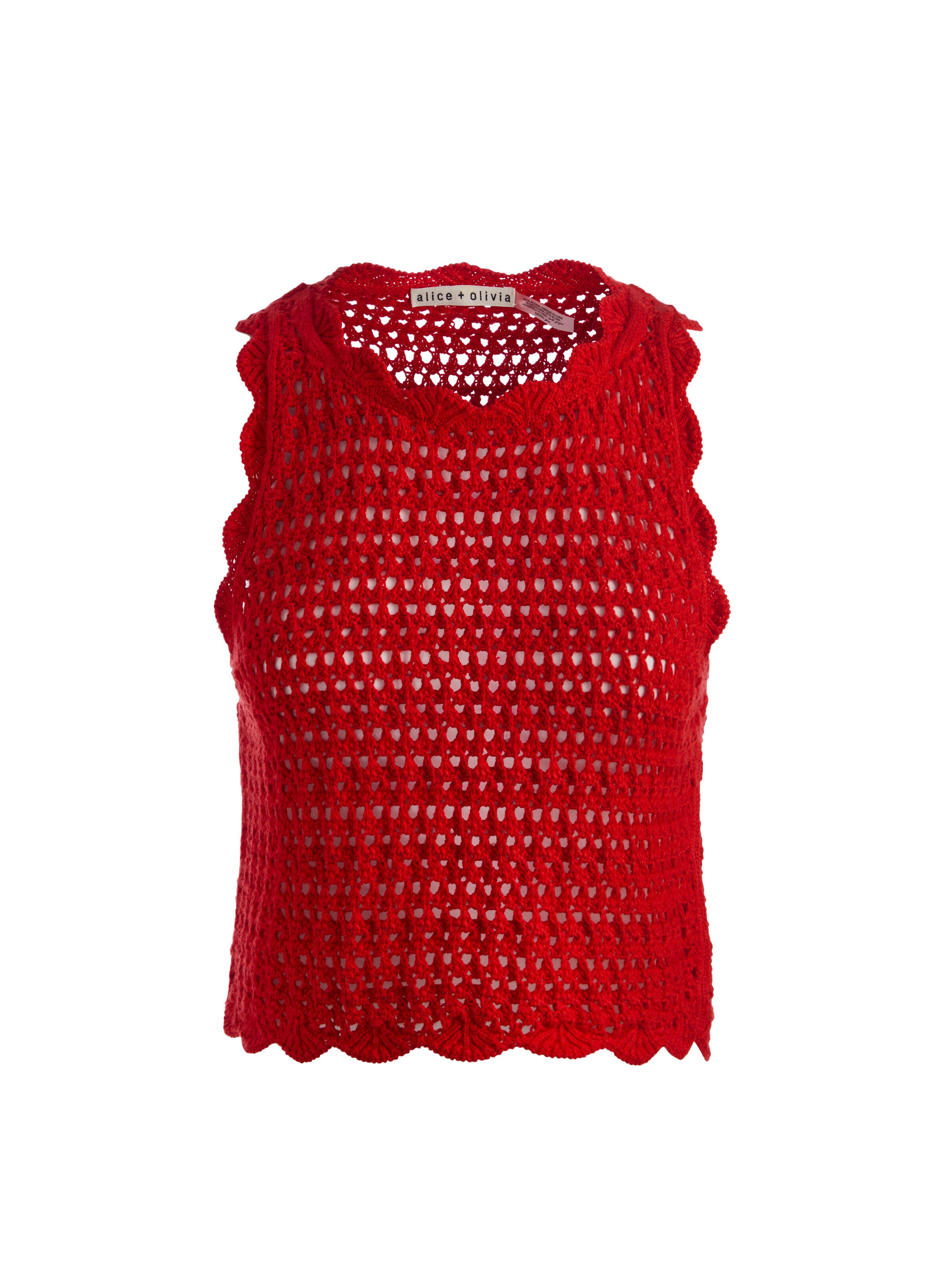 Canotta AMITY all'uncinetto-ALICE + OLIVIA