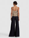 NICOLETTE SEQUIN TANK-SAND/GOLD-ALICE + OLIVIA