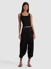 DECLAN PULL ON GENIE PANT-Black-ALICE + OLIVIA