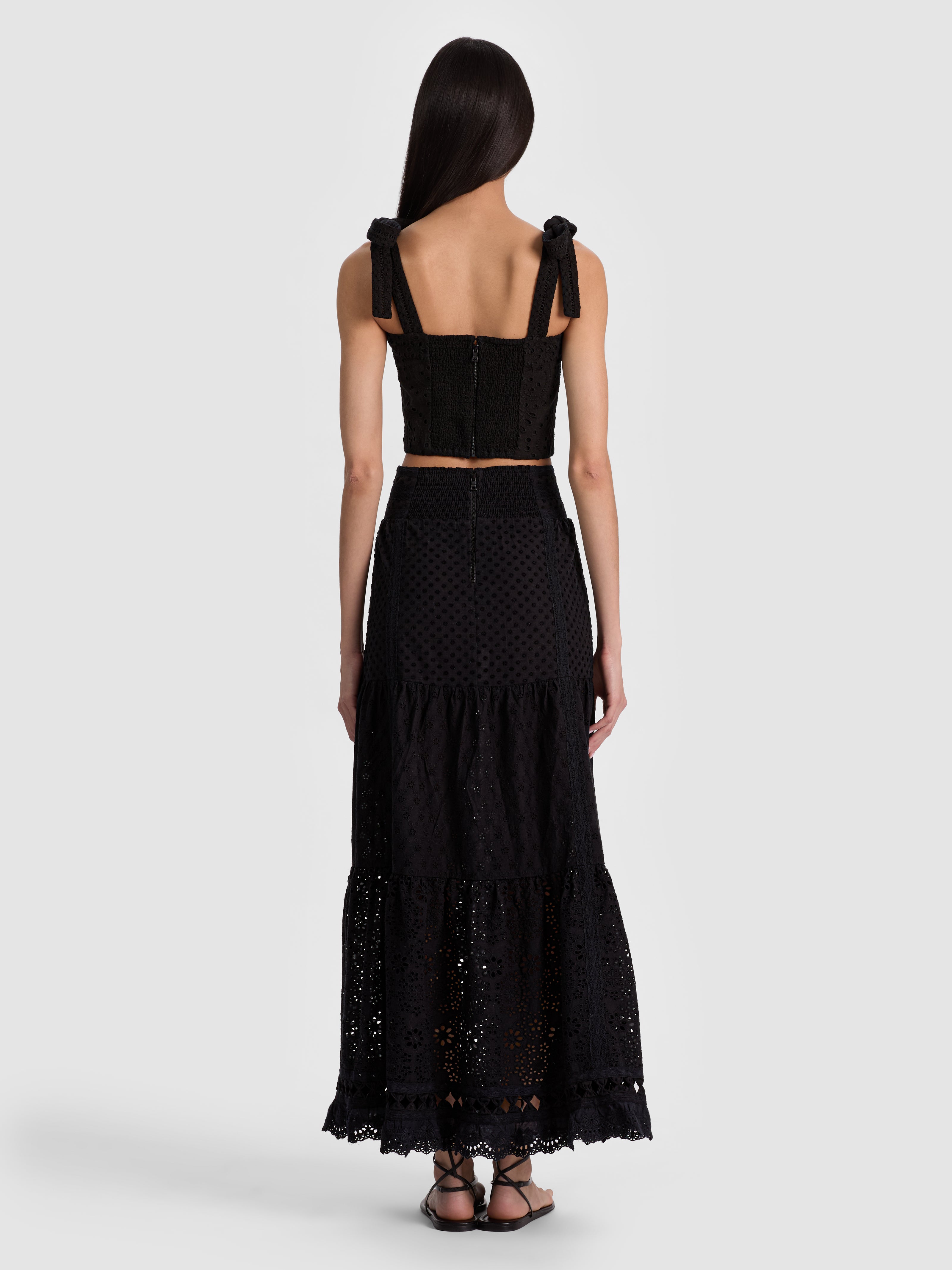 TOP CORTOCON RICAMO MARINDA-ALICE + OLIVIA