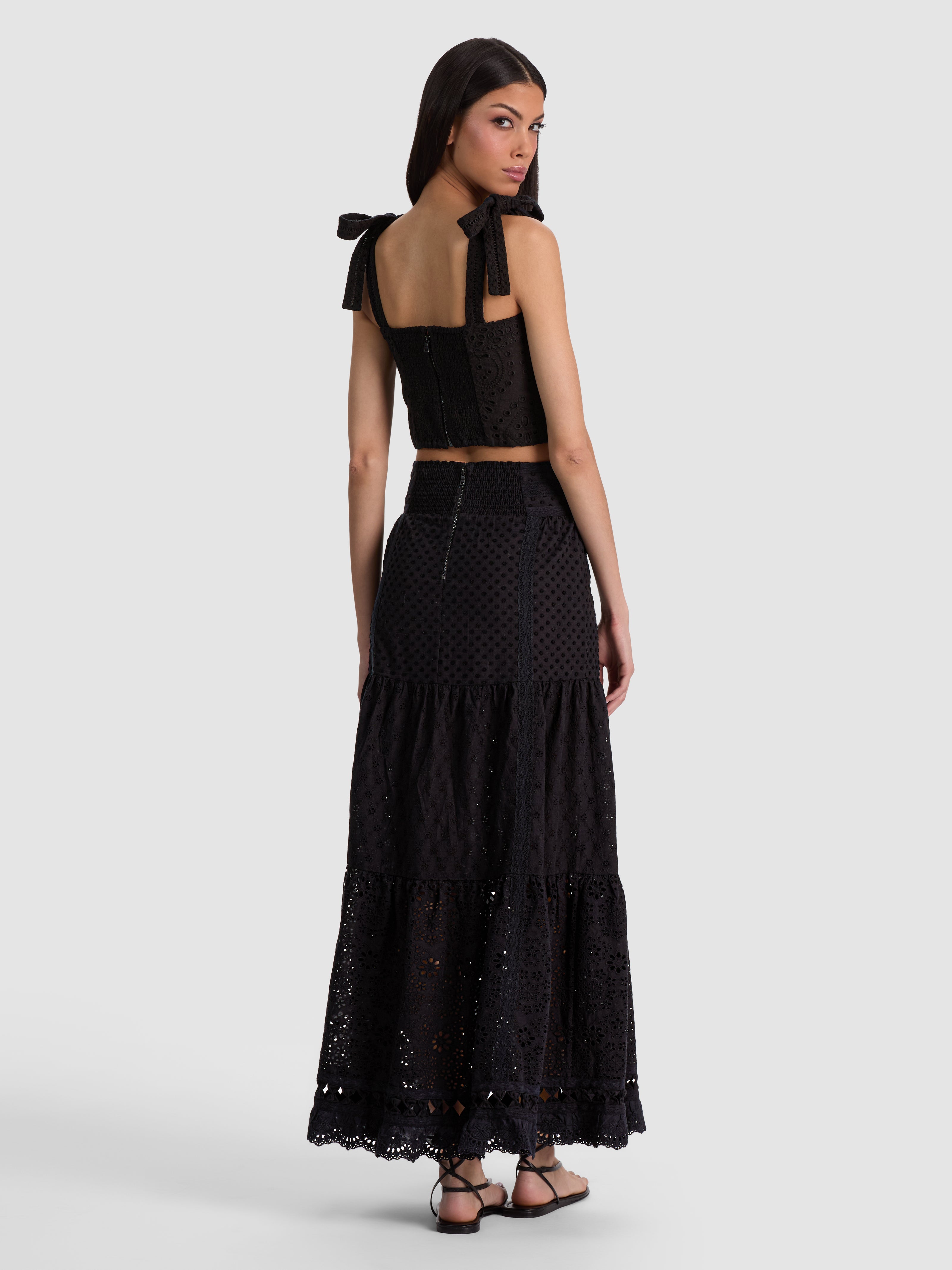 GONNA MIDI RICAMATA LEONA-ALICE + OLIVIA