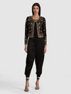 KIDMAN EMBELLISHED JACKET-BLACK/MULTI-ALICE + OLIVIA