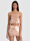 GRAZI PAILLETTE TOP-ALICE + OLIVIA