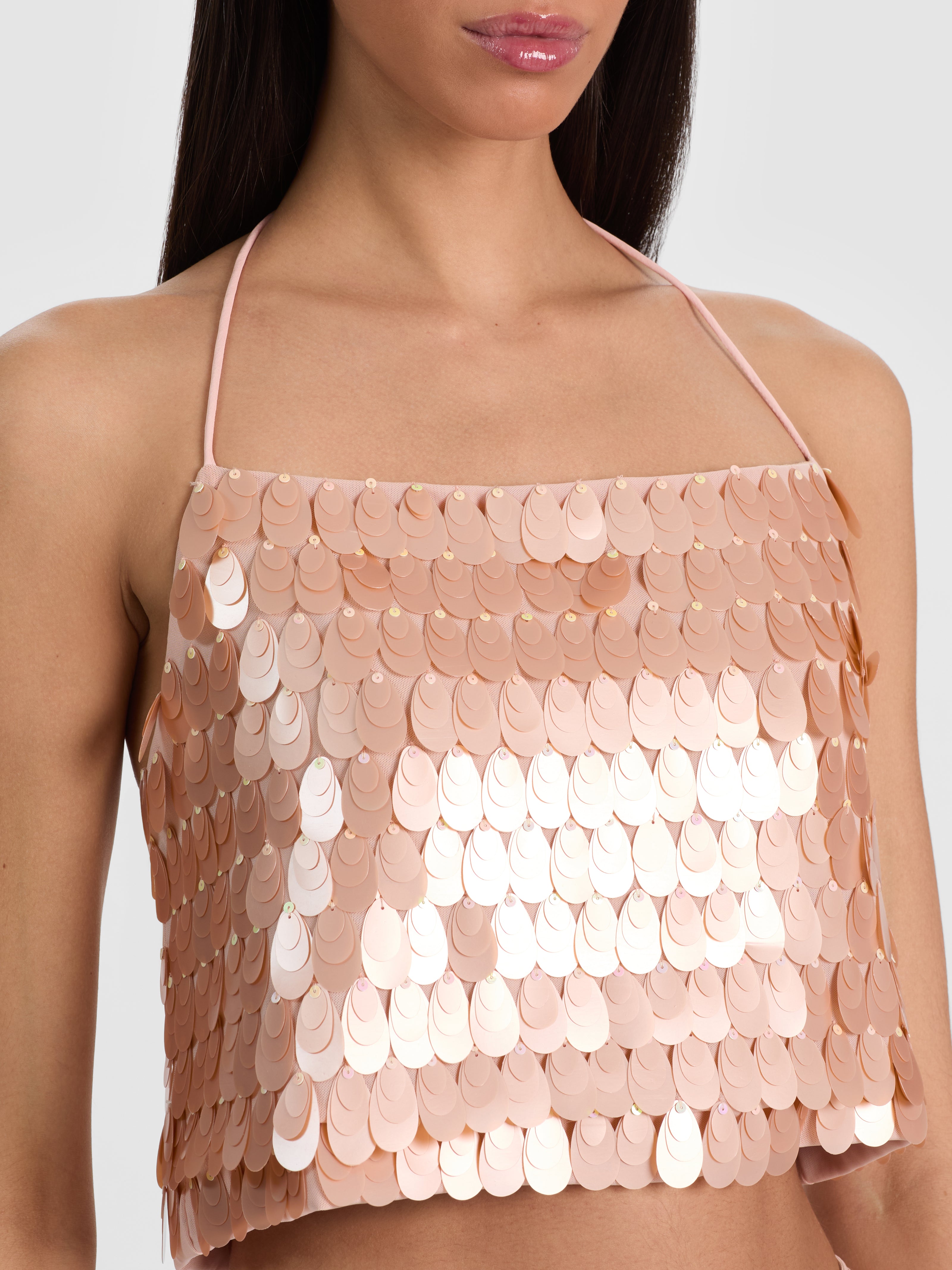 GRAZI PAILLETTE TOP-ALICE + OLIVIA