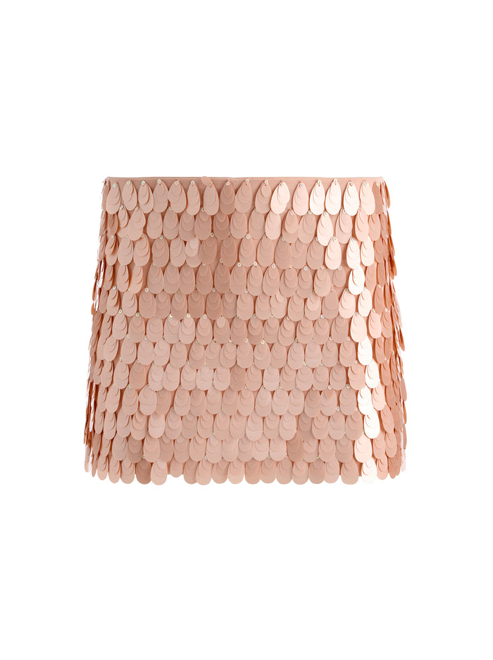 MACE PAILLETTE MINI SKORT-ROSE TAN-ALICE + OLIVIA