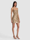 MINIVESTITO NINA EMBELL CON SCOLLO QUADRATO E CUCITURE-ALICE + OLIVIA