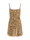 NINA EMBELLISHED MINI DRESS-CHAMPAGNE/GOLD-ALICE + OLIVIA