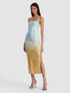 FIFI SEQUIN MIDI DRESS-CLEAR SKIES-ALICE + OLIVIA