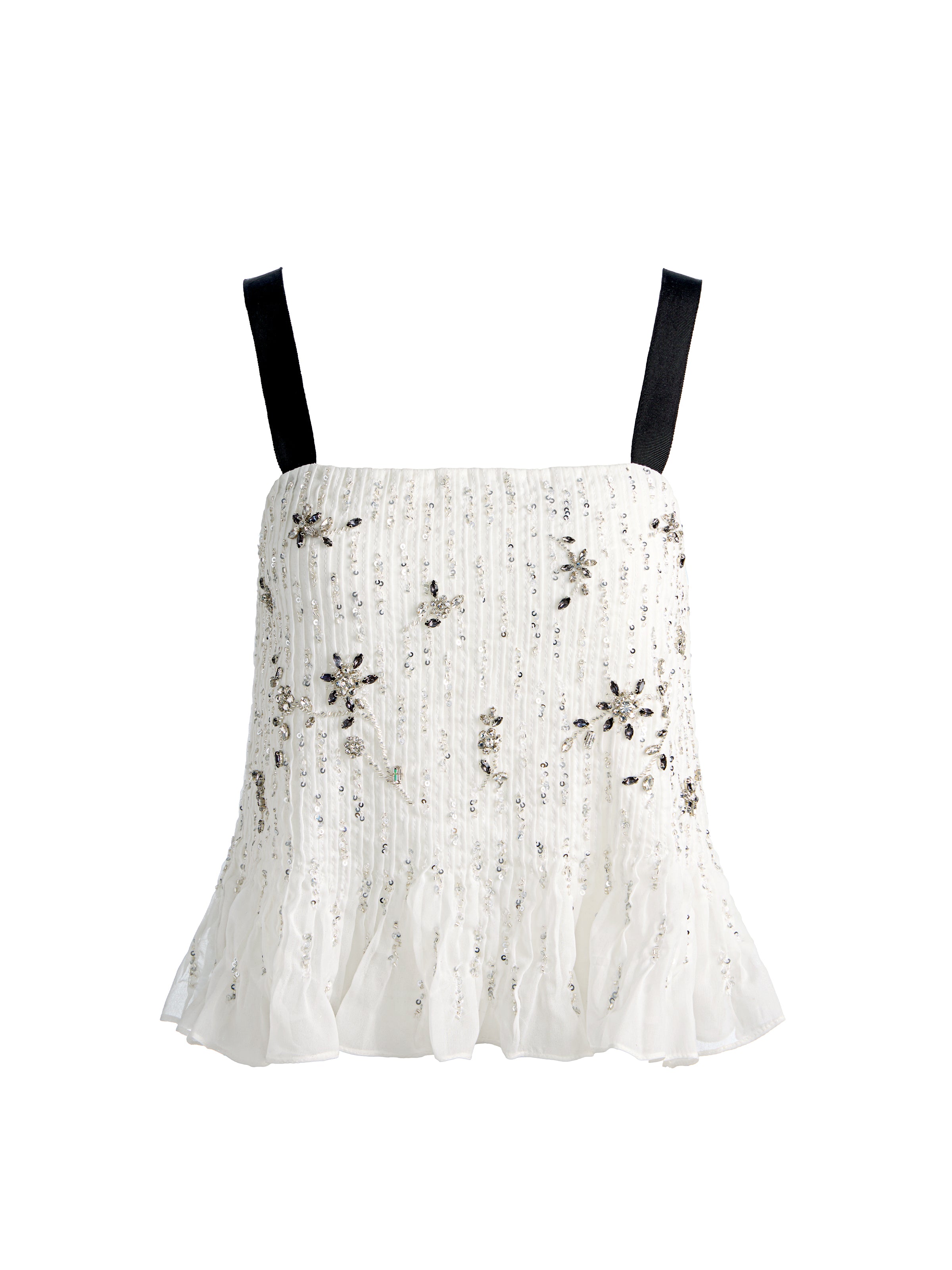 LINNEA EMBELLISHED TANK-OFF WHITE-ALICE + OLIVIA