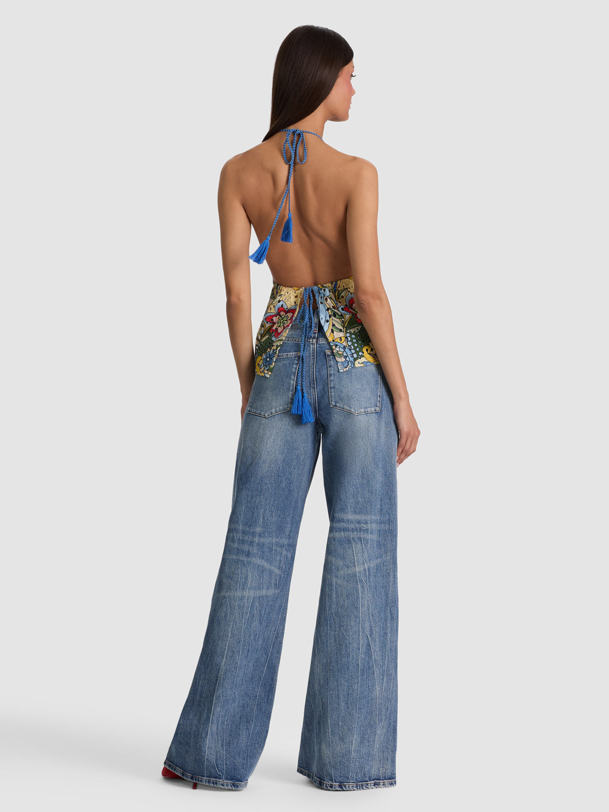 KAROLINA HALTER TOP-HEAT WAVE-ALICE + OLIVIA