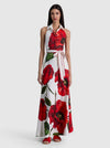 CHASSIDY HALTER MAXI DRESS-SUMMER POPPY-ALICE + OLIVIA
