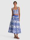 MIRIAM SWEETHEART CROPPED TOP-SOLSTICE-ALICE + OLIVIA