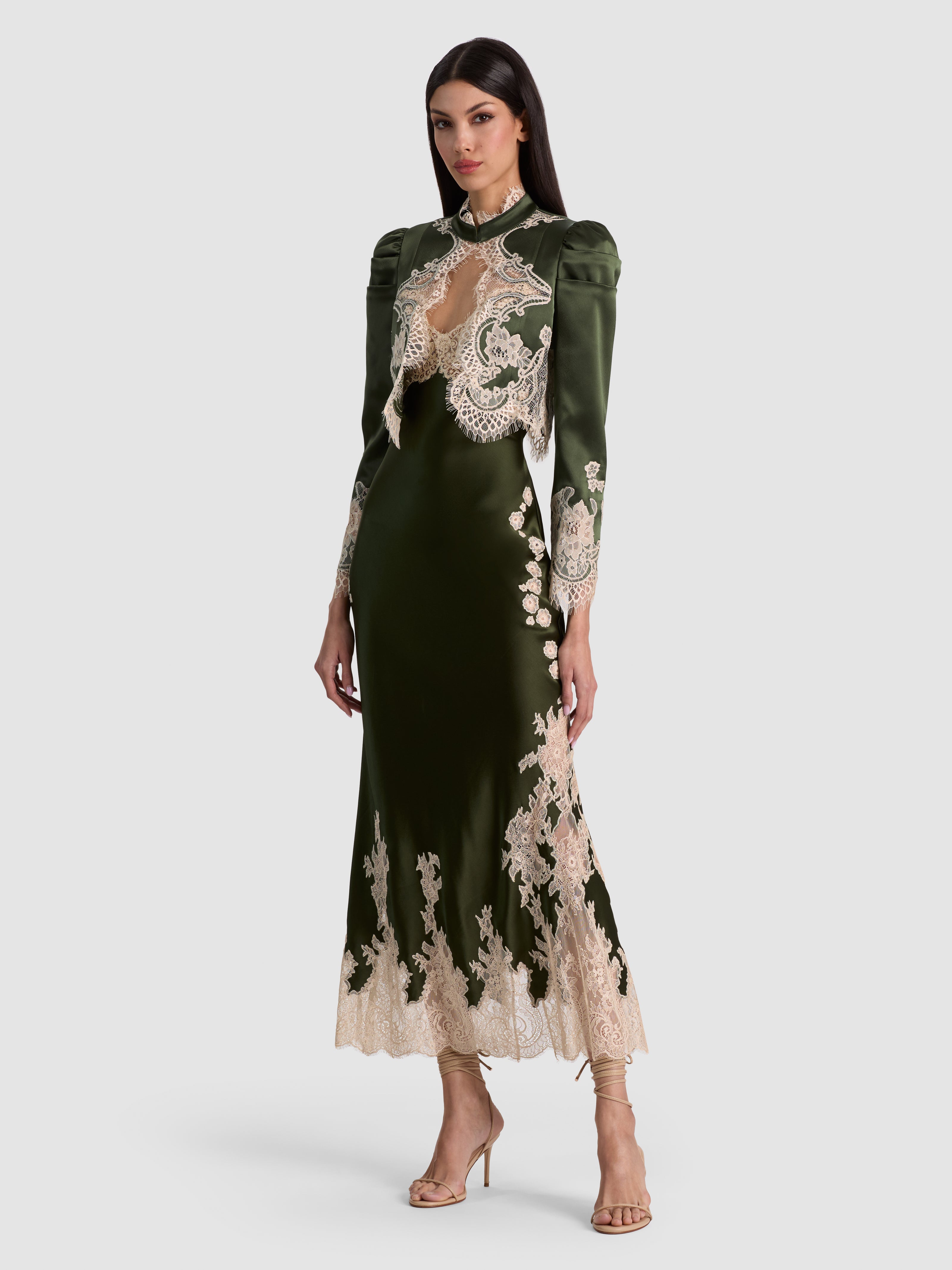 GIACCA CORTA IN PIZZO THOMASINA-ALICE + OLIVIA