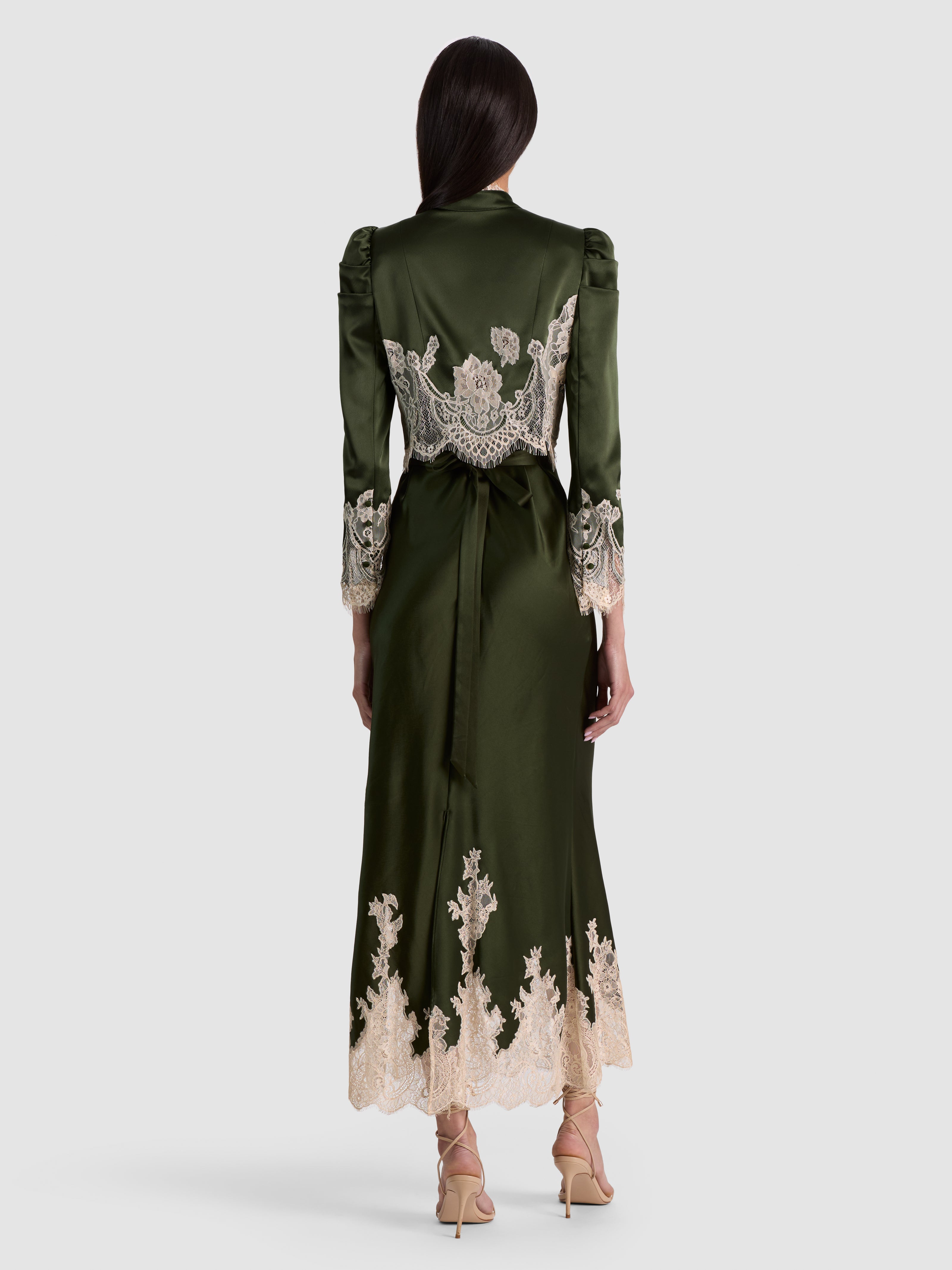 GIACCA CORTA IN PIZZO THOMASINA-ALICE + OLIVIA