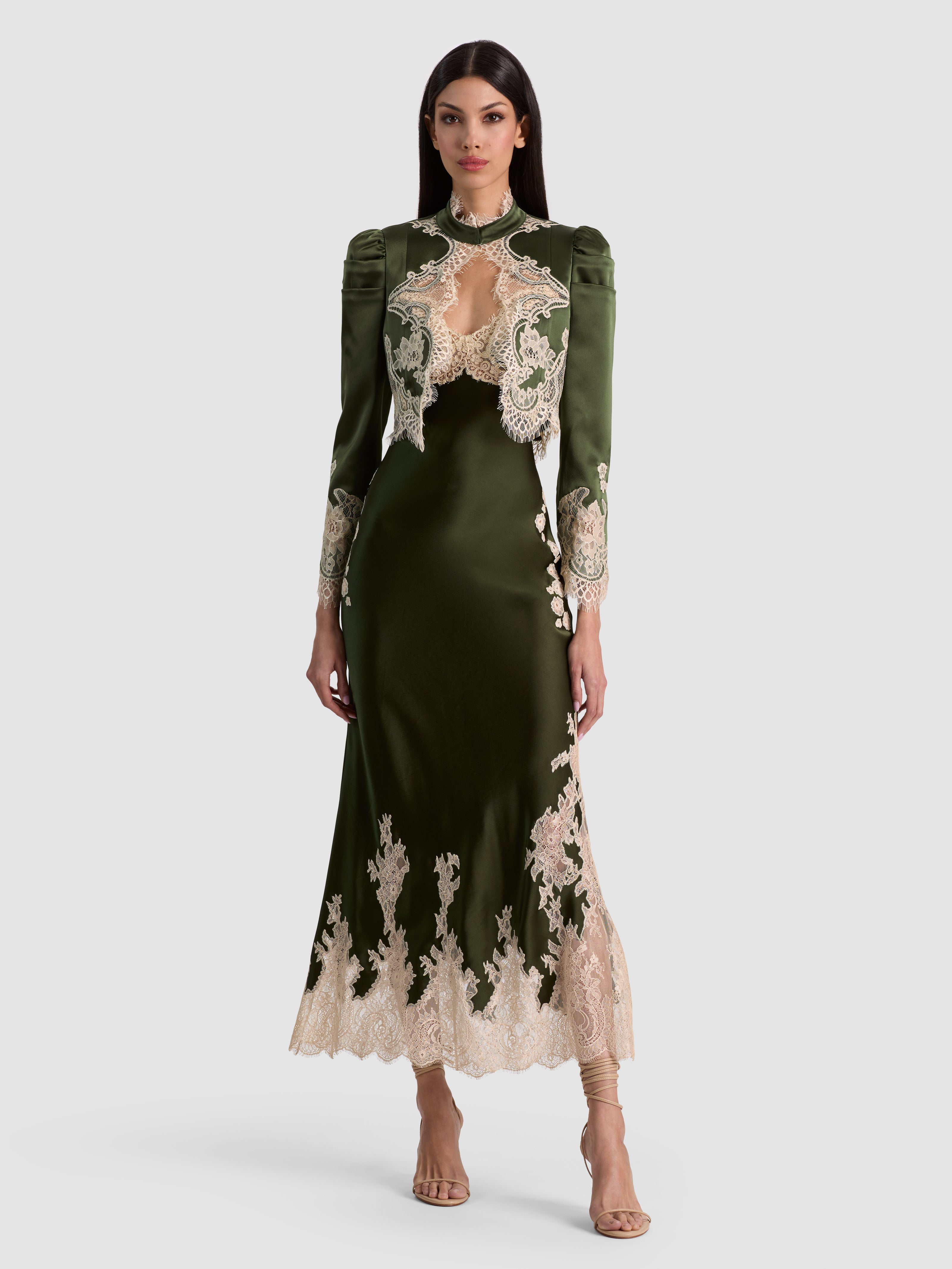 GIACCA CORTA IN PIZZO THOMASINA-ALICE + OLIVIA