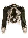 GIACCA CORTA IN PIZZO THOMASINA-ALICE + OLIVIA