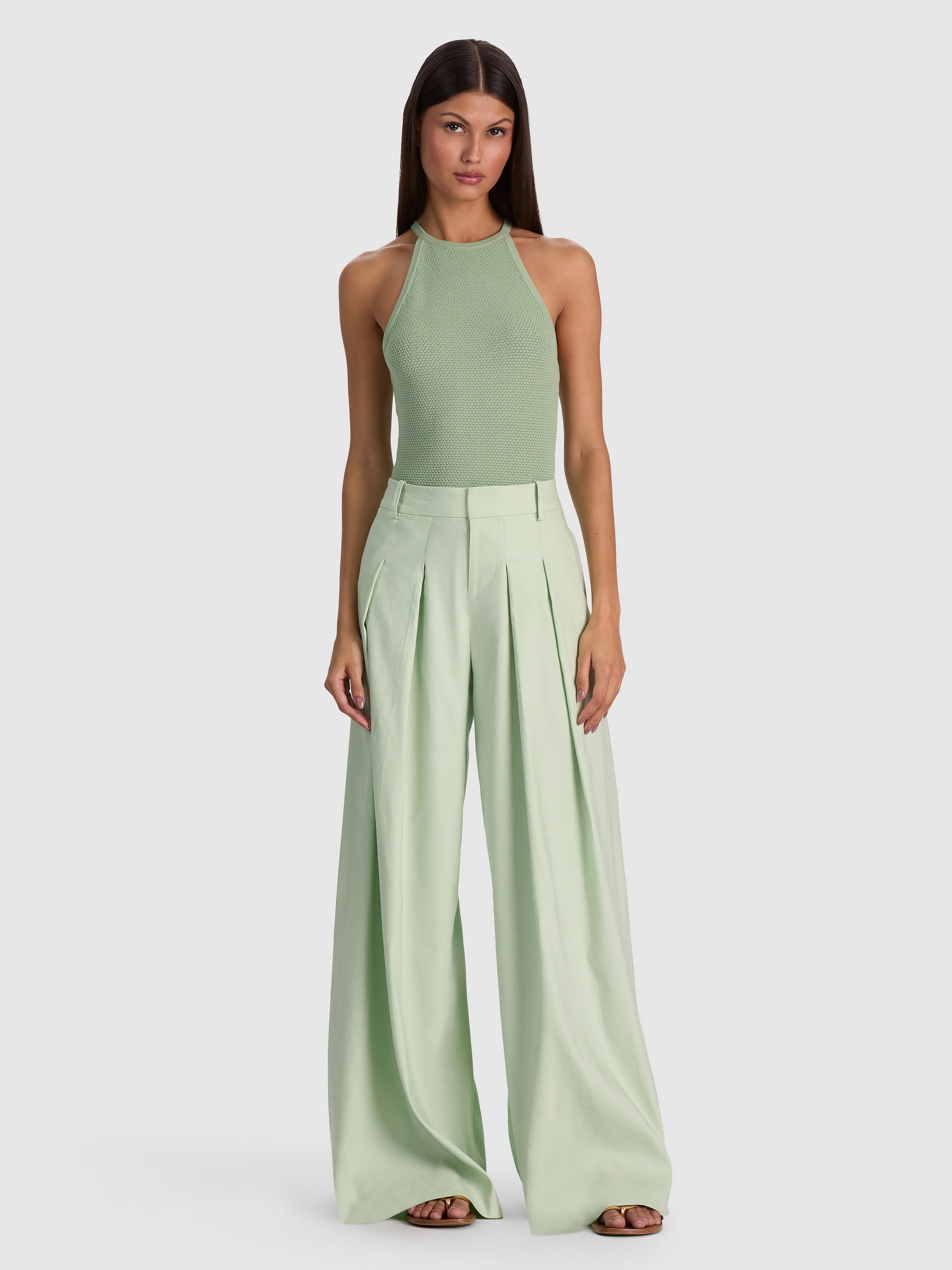 PANTALON PLISSÉ BLAIRE-ALICE + OLIVIA