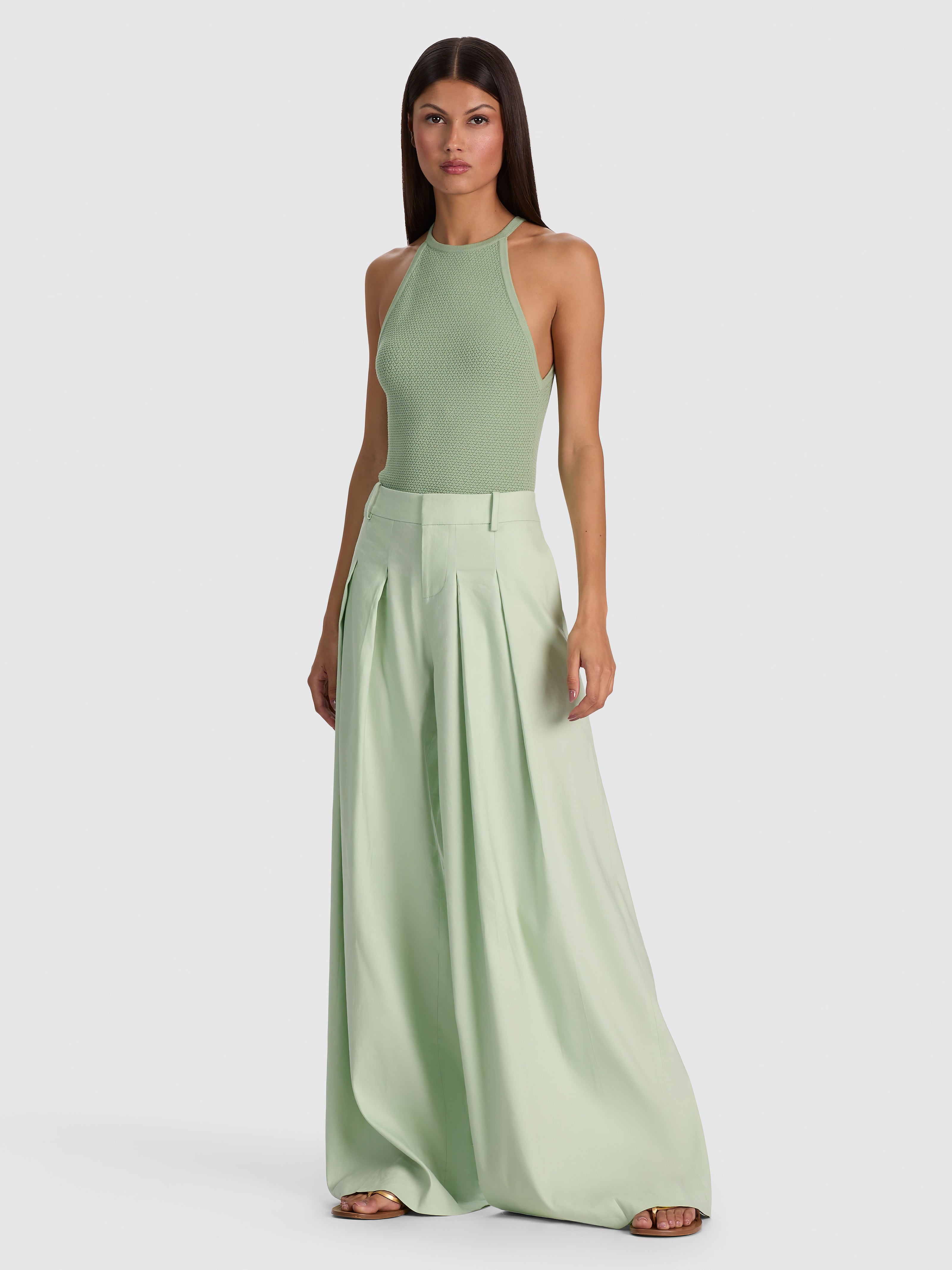 PANTALON PLISSÉ BLAIRE-ALICE + OLIVIA