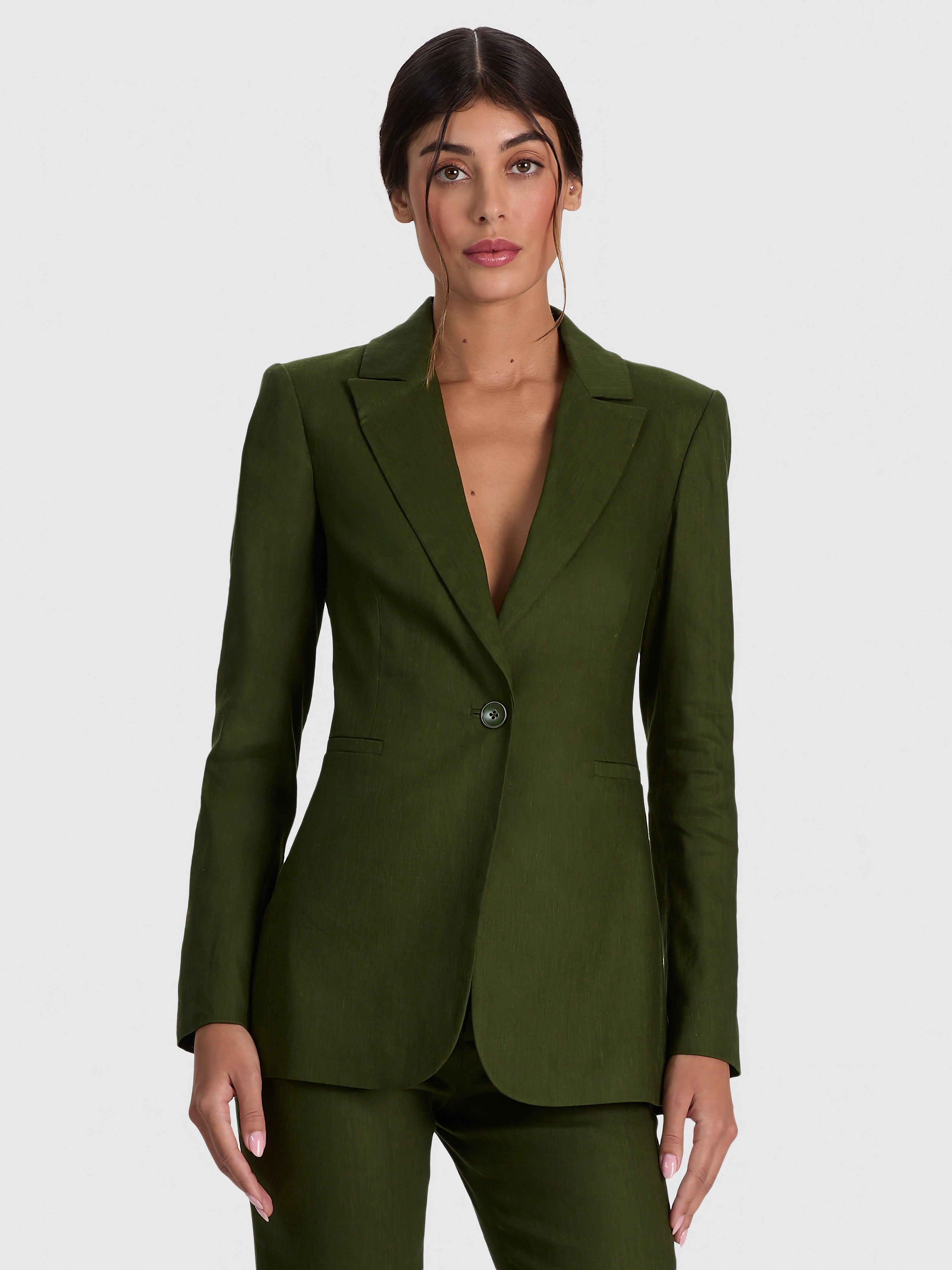 BLAZER IN LINO BREANN-ALICE + OLIVIA