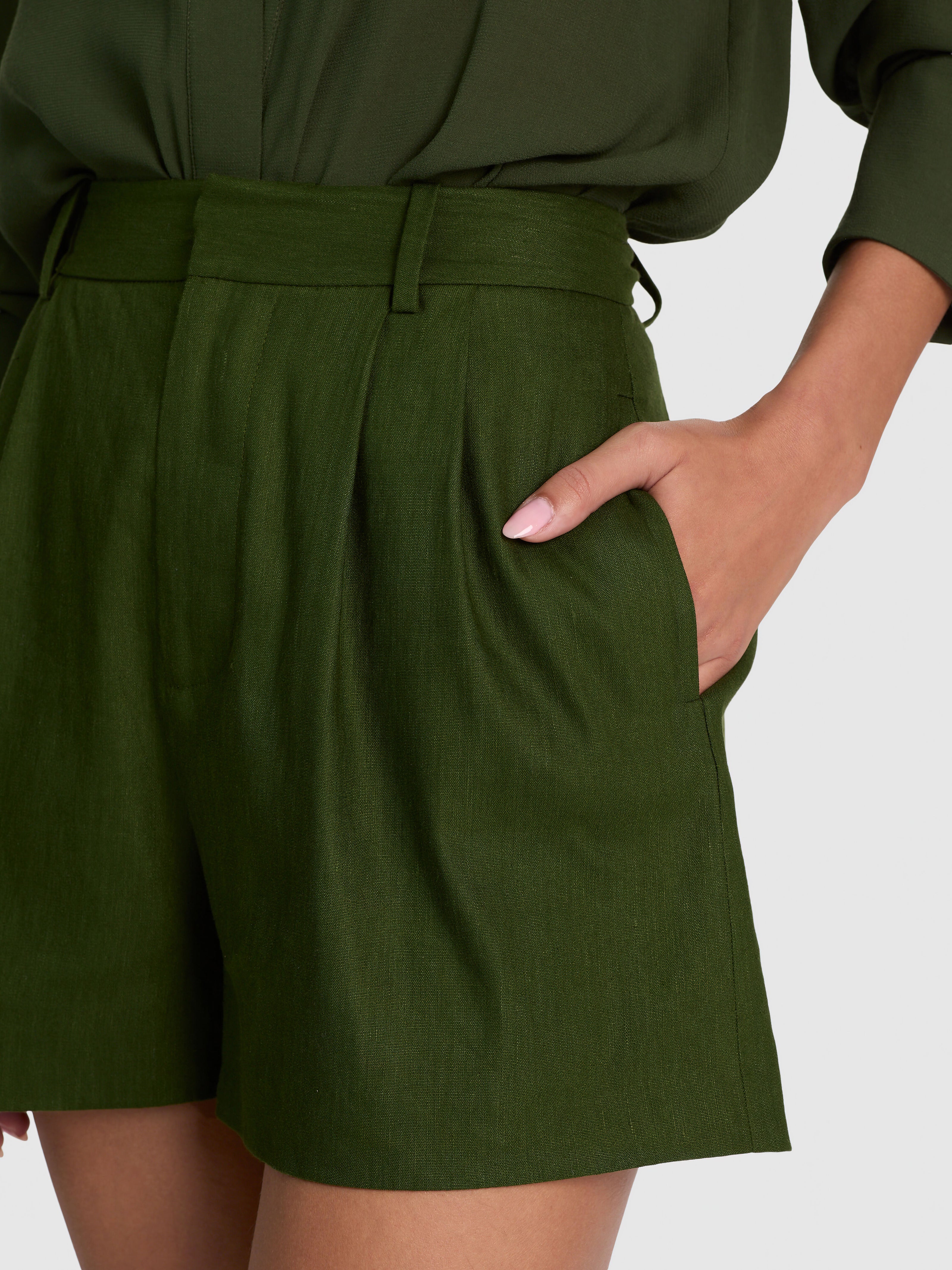 SHORT CONRY PLISSETTATO-ALICE + OLIVIA