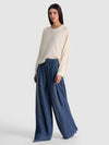MARGIE BOXY PULLOVER-SOFT WHITE-ALICE + OLIVIA
