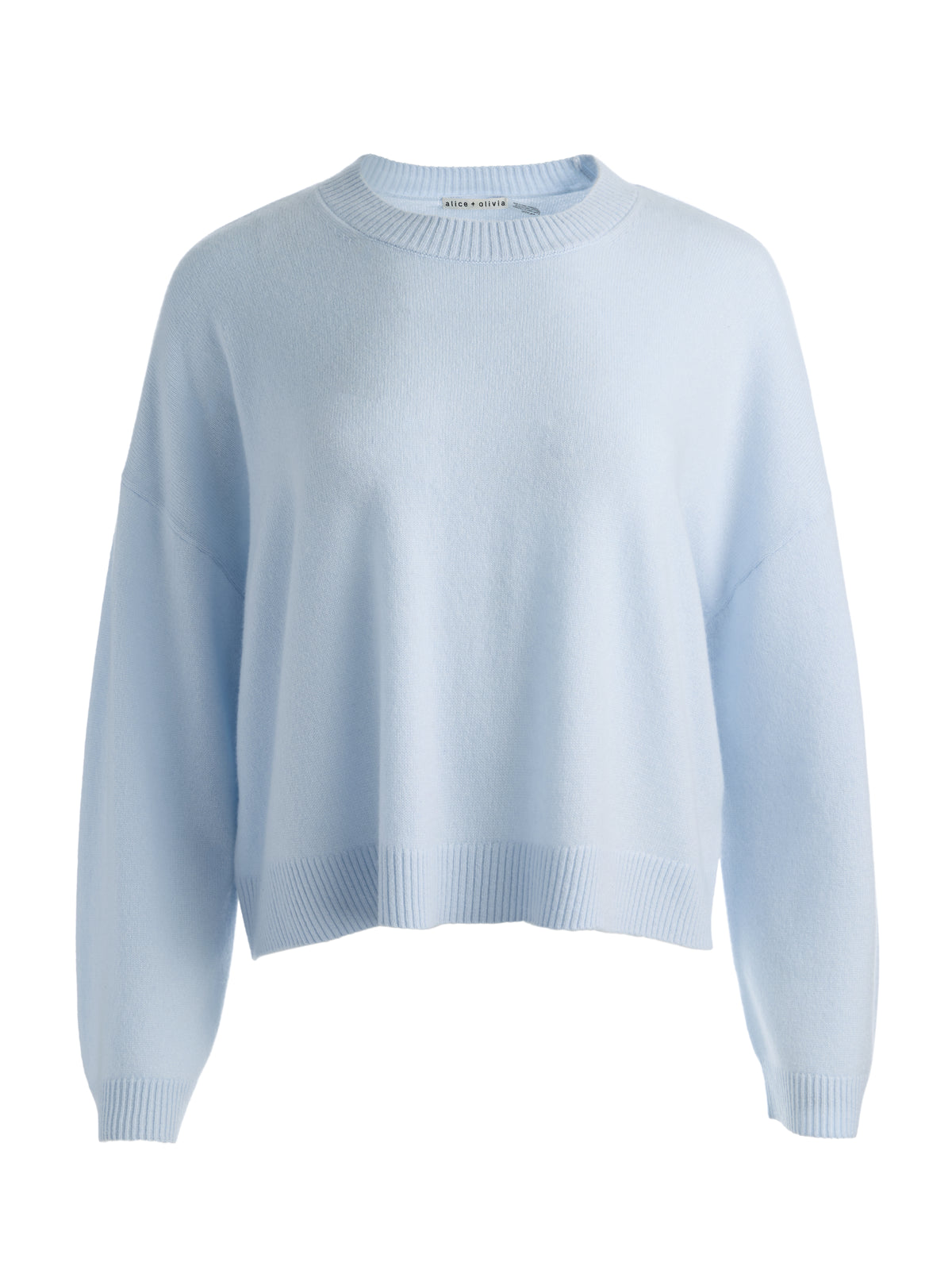 PULLOVER MARGIE IN CASHMERE - BLU BREZZA