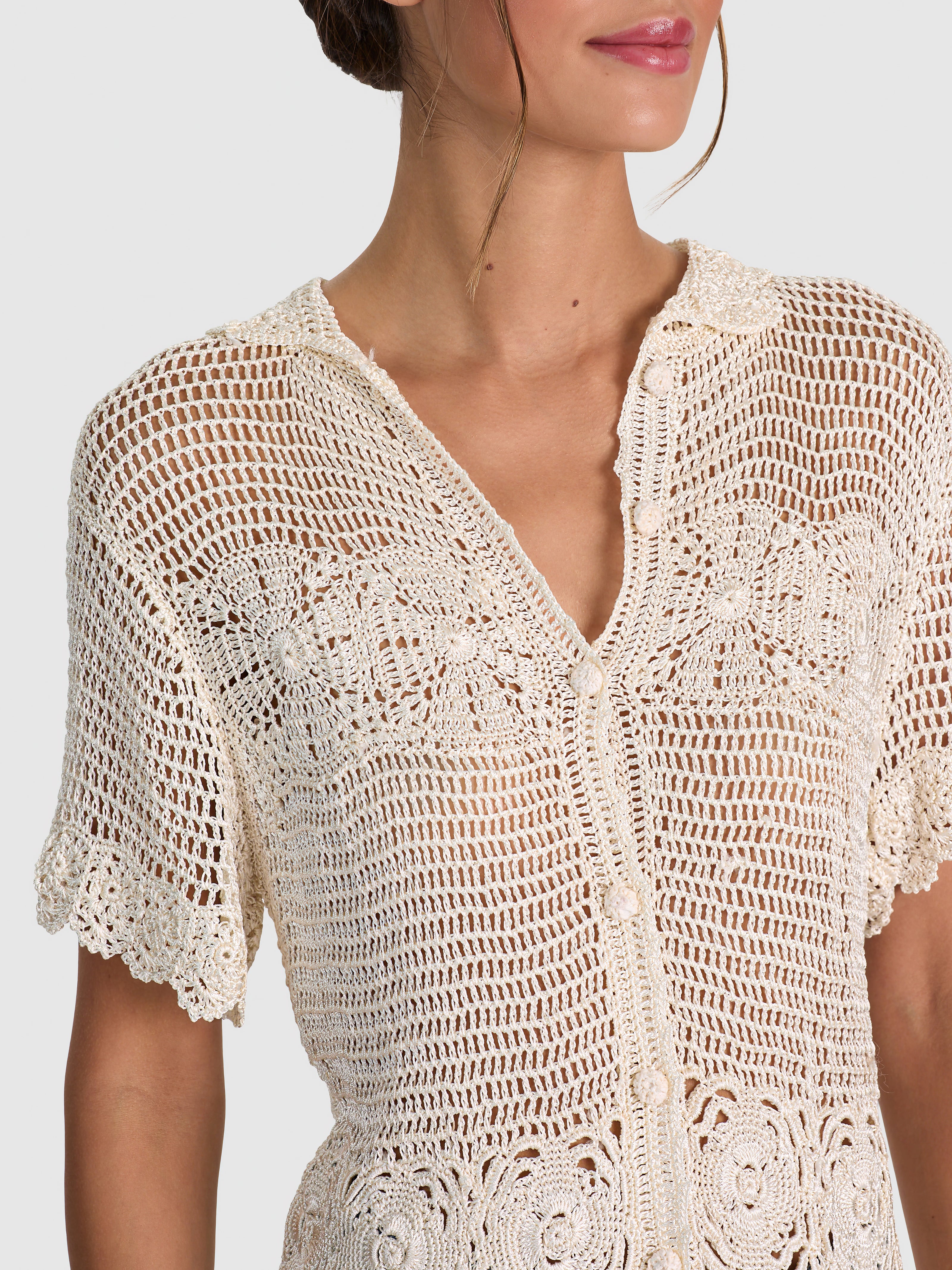 CARDIGAN EN CROCHET RANDALL-ALICE + OLIVIA