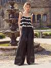 HAUT COURT NŒUD À VOLANTS ÉTAGÉS ET BORDURE EN DENTELLE SYLVIE FLUTTER-ALICE + OLIVIA