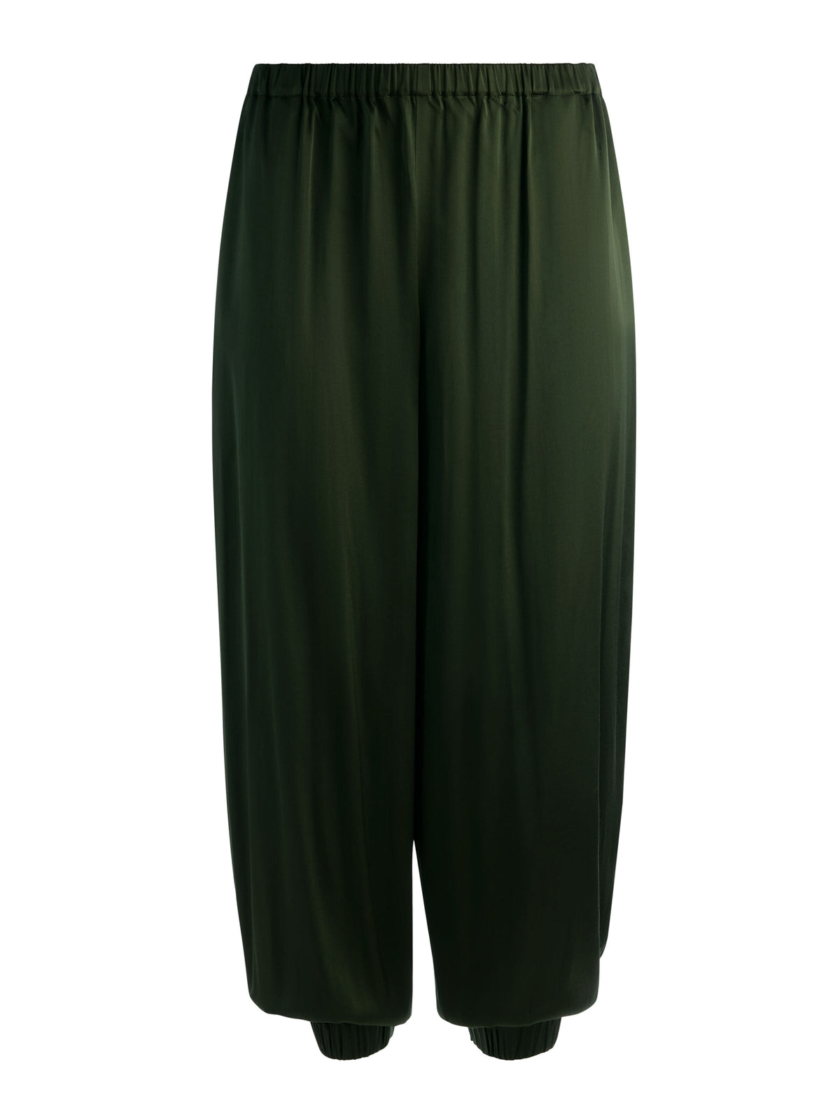DECLAN PULL ON GENIE PANT - DARK FERN