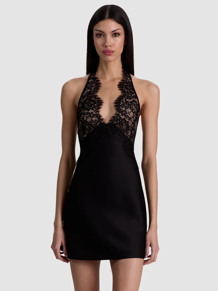 ROBE COURTE DOS NU EN DENTELLE VIOLA-ALICE + OLIVIA