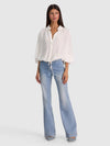 MARGAUX TIE FRONT BLOUSE-OFF WHITE-ALICE + OLIVIA