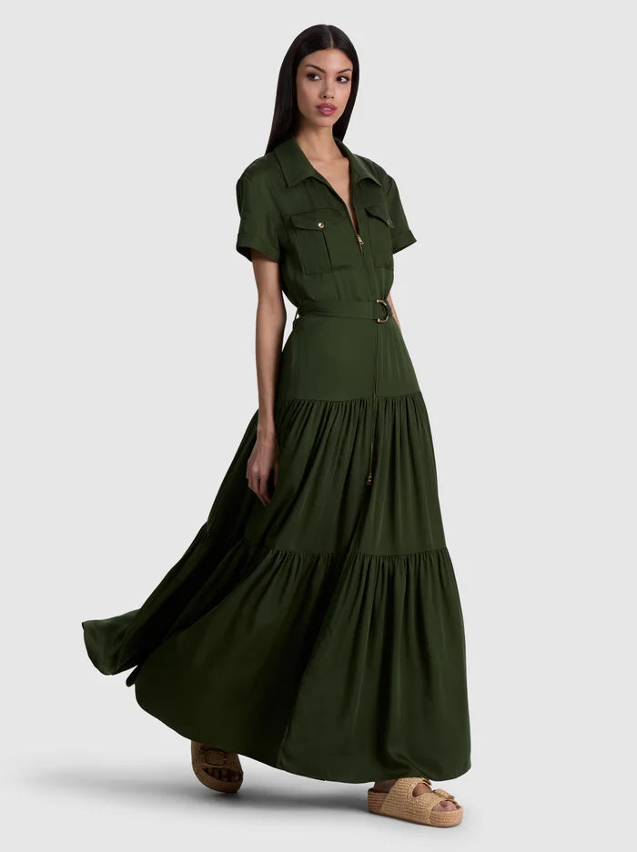 LUCY MAXI SHIRT DRESS-ALICE + OLIVIA