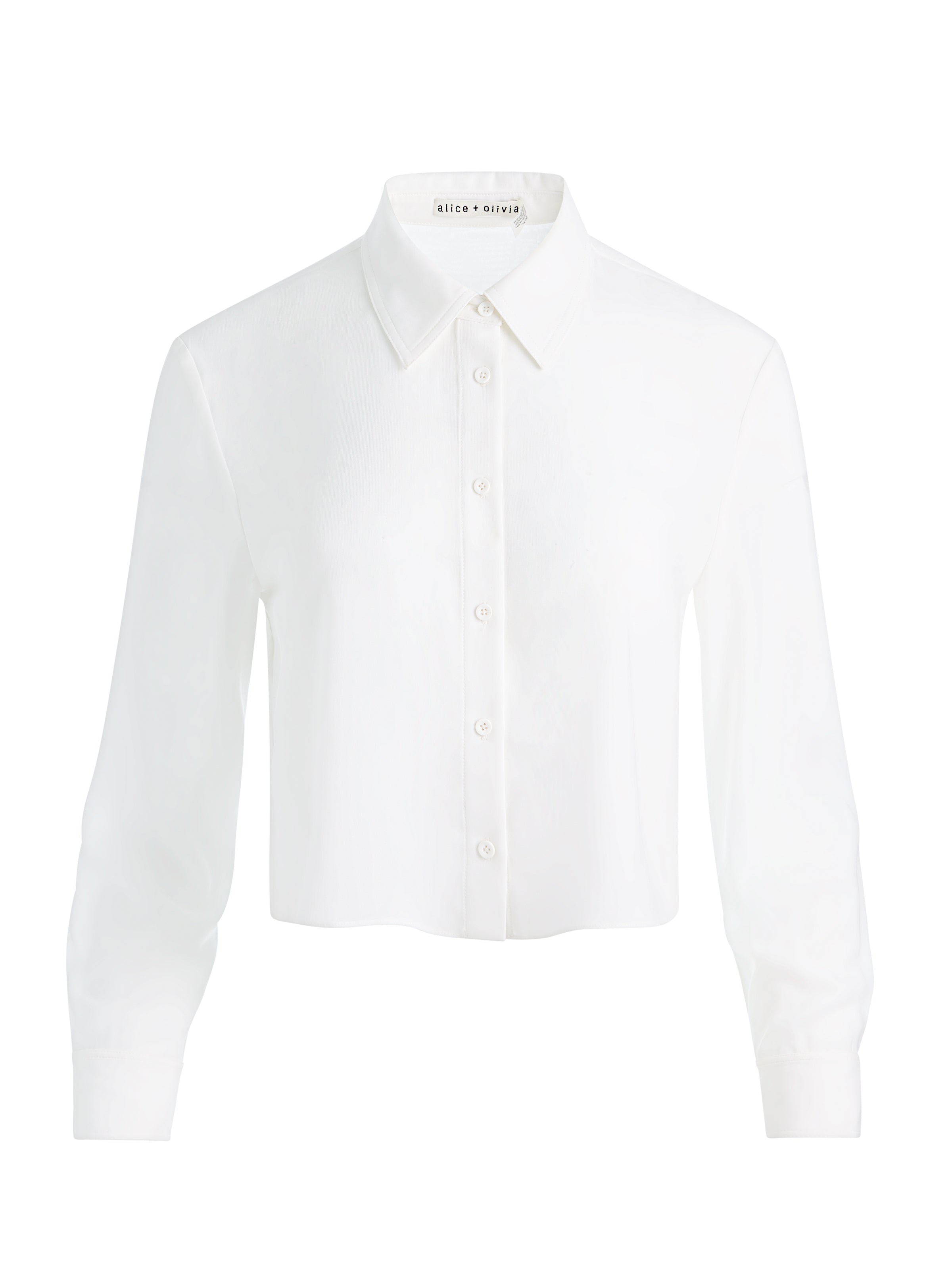 LEON BUTTON DOWN-OFF WHITE-ALICE + OLIVIA