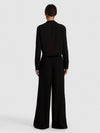 JENNA PLEATED WIDE LEG PANT-Black-ALICE + OLIVIA